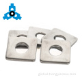 Square Hole Flat Washer DIN436 Threaded Square Hole Flat Washer Stainless Steel Manufactory